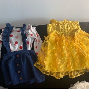 BUNDLE OF LIKE NEW TODDLER GIRL CLOTHING